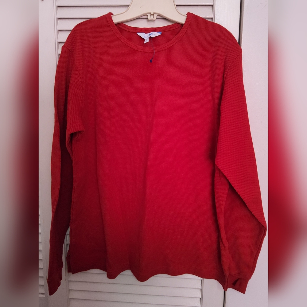 10 for $10 Red Long Pajama  Sleeve Top
